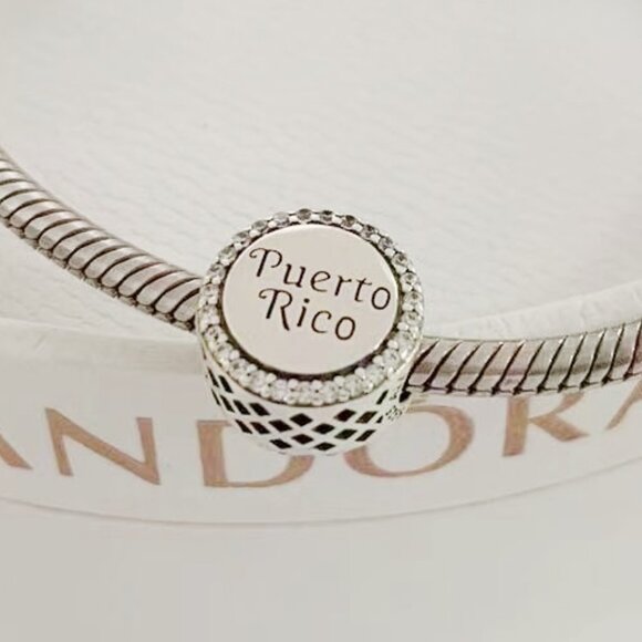 Pandora Puerto Rico limited Bead Charm - Picture 3 of 3